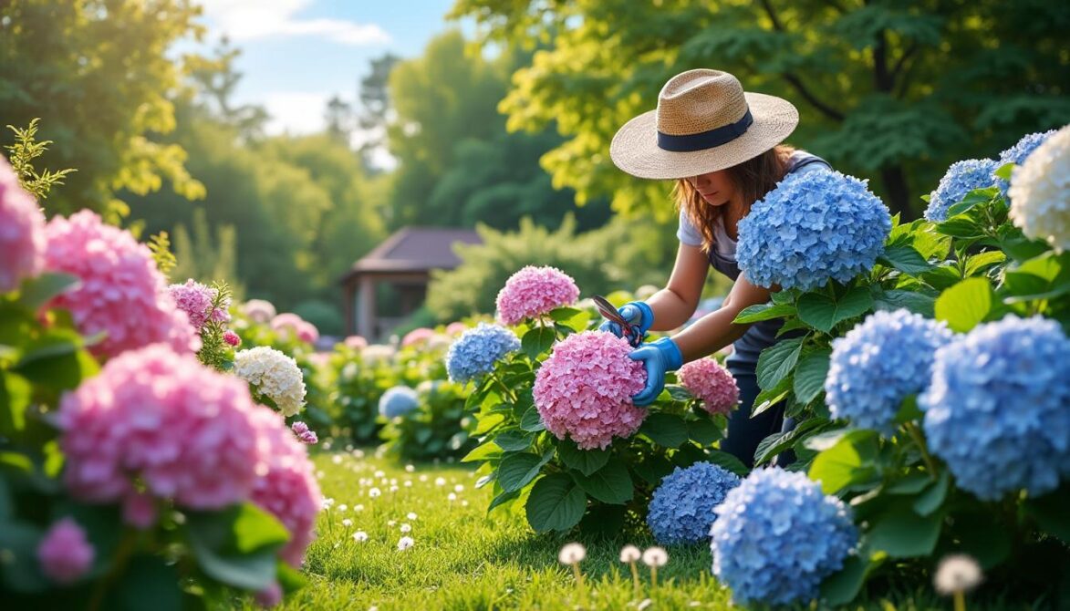 découvrez l'erreur fréquente à éviter pour obtenir des floraisons spectaculaires d'hydrangées l'année prochaine et profitez de magnifiques jardins colorés.