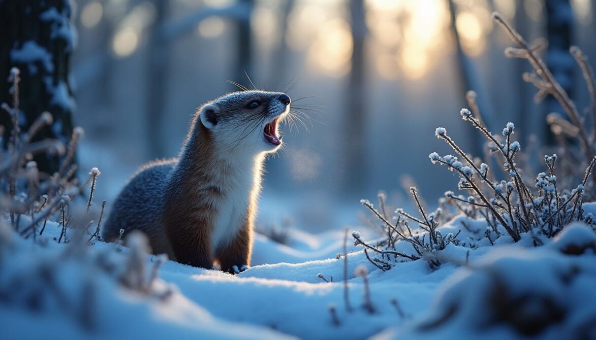 Cri de la fouine : pourquoi on l’entend surtout en hiver