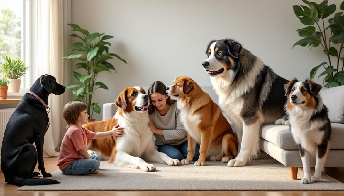 découvrez les meilleures races de chiens de grande taille adaptées à votre foyer, leurs caractéristiques et conseils pour bien les accueillir.