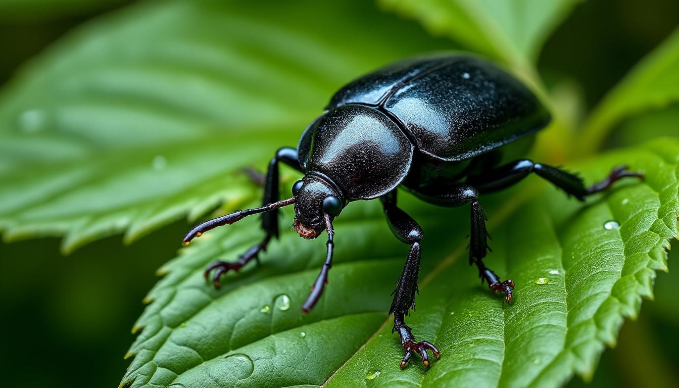découvrez tout sur le scarabée noir : son habitat, son comportement et son impact sur l'environnement. guide complet pour mieux comprendre cet insecte fascinant.
