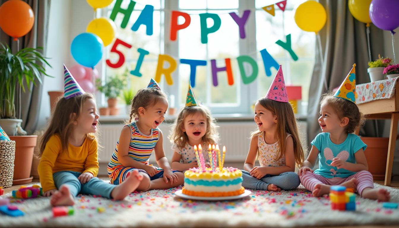 découvrez des idées d'activités amusantes et adaptées pour organiser un anniversaire inoubliable pour un enfant de 5 ans. jeux, ateliers créatifs et animations ludiques au rendez-vous !