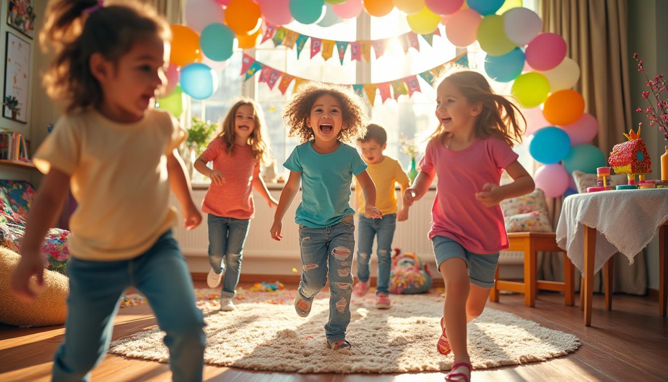 découvrez des idées amusantes et faciles à organiser pour des activités d'anniversaire en intérieur, parfaites pour divertir les enfants et rendre la fête inoubliable.