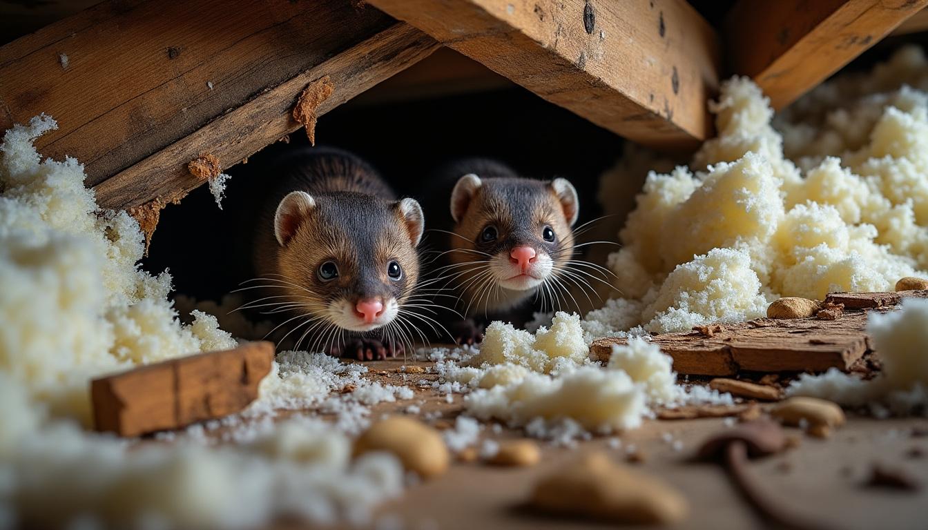 découvrez comment identifier la présence d'une fouine dans votre faux plafond et apprenez les méthodes efficaces pour l'éliminer en toute sécurité.