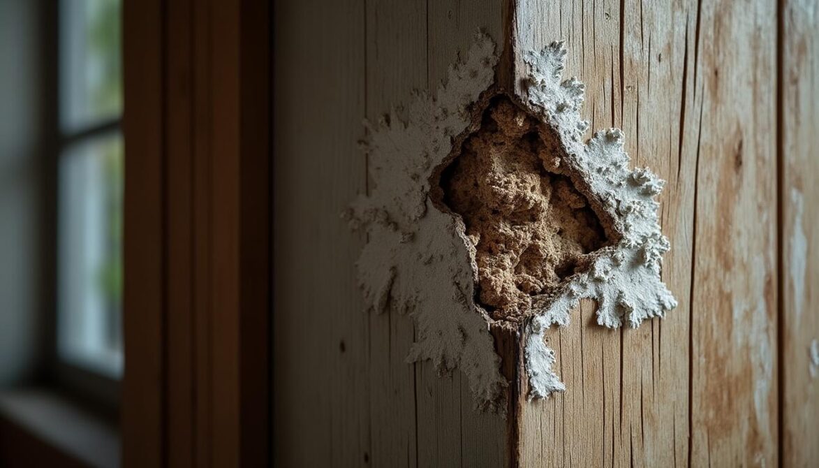 découvrez comment identifier les premiers signes de la mérule et protéger votre maison contre cette menace silencieuse et destructrice.