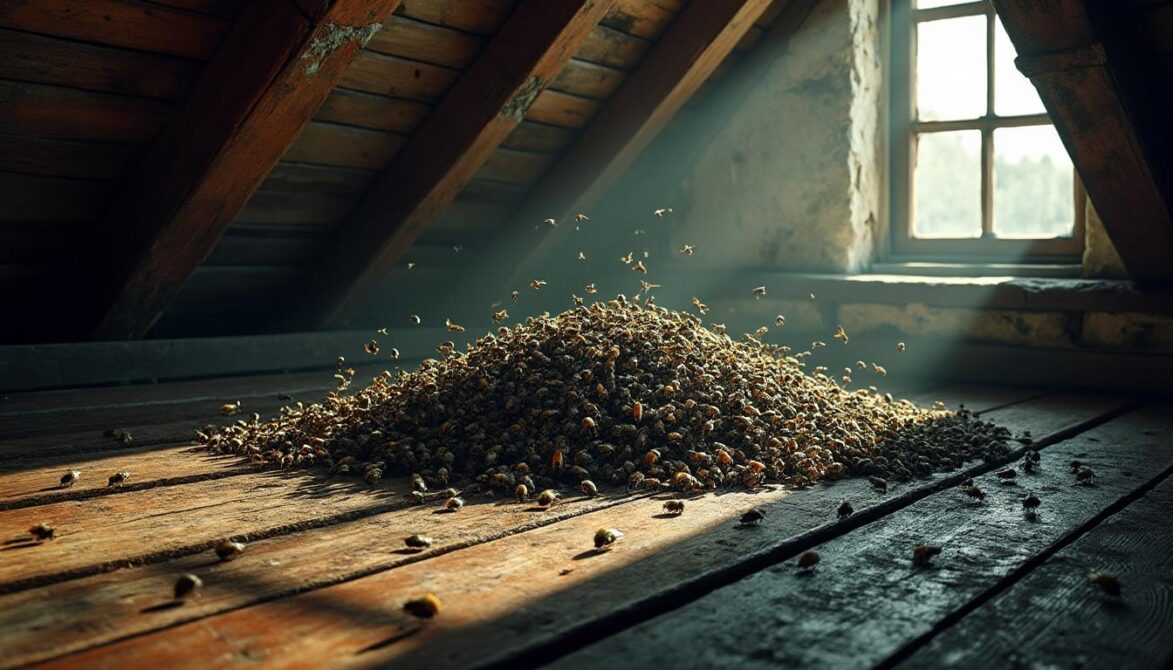 Nid de mouches dans les combles : causes, dangers et solutions efficaces