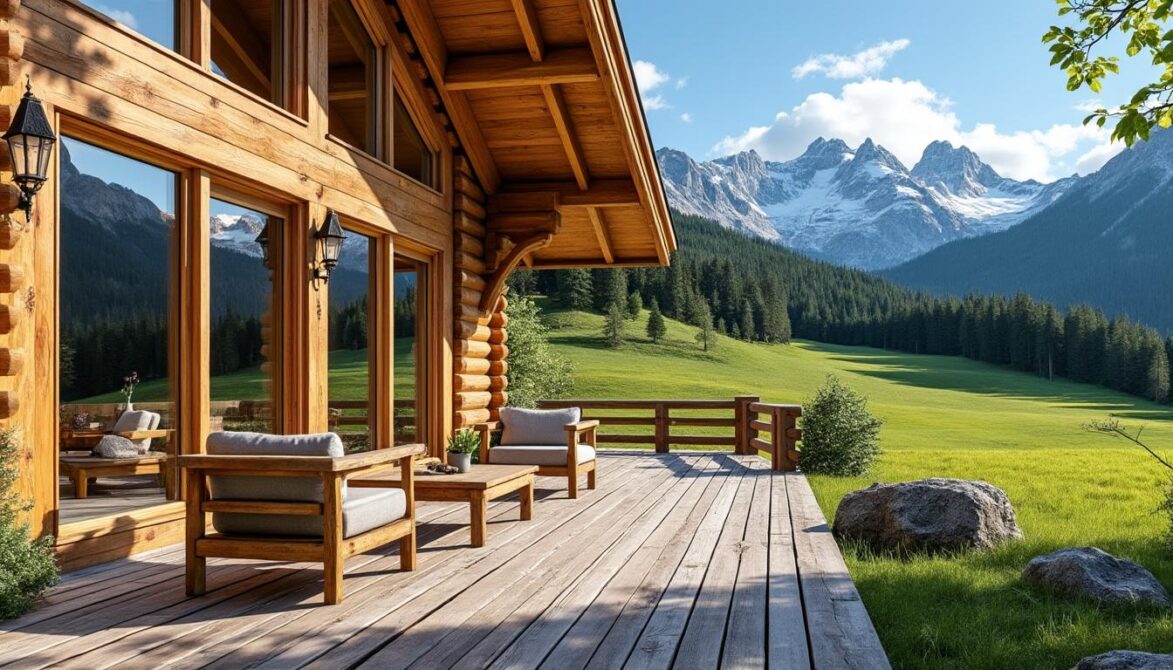 Quel est le prix d&rsquo;un chalet en bois habitable de 100m2 livré monté ?