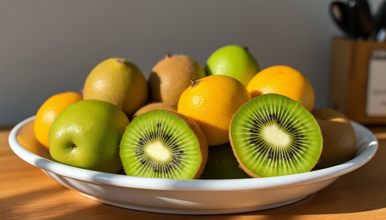 découvrez des méthodes simples et naturelles pour faire mûrir vos kiwis rapidement et profiter de leur saveur optimale en un rien de temps.