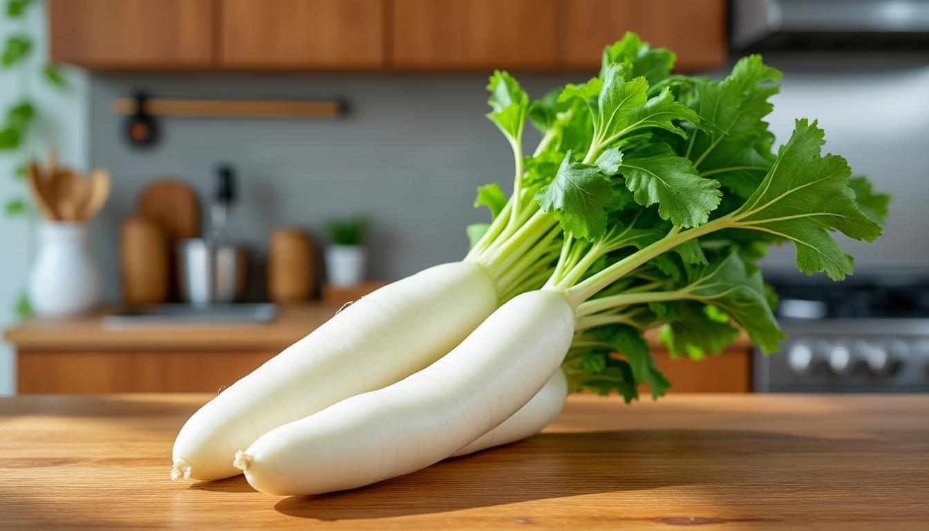 découvrez tout sur le daikon : ses bienfaits pour la santé, conseils de culture et idées de recettes savoureuses pour l'intégrer facilement à votre cuisine.